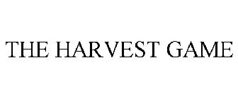 THE HARVEST GAME