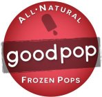 GOOD POP ALL · NATURAL FROZEN POPS