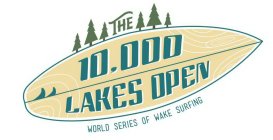 THE 10,000 LAKES OPEN WORLD SERIES OF WAKE SURFING