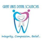 GREAT LAKES DENTAL SOLUTIONS INTEGRITY, COMPASSION, BELIEF...