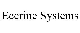 ECCRINE SYSTEMS, INC.