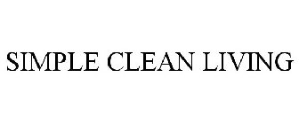 SIMPLE CLEAN LIVING