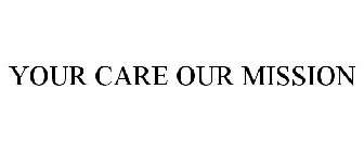 YOUR CARE OUR MISSION