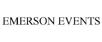 EMERSON EVENTS