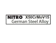 NITRO X50CRMOV15 GERMAN STEEL ALLOY