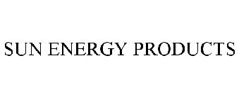 SUN ENERGY PRODUCTS