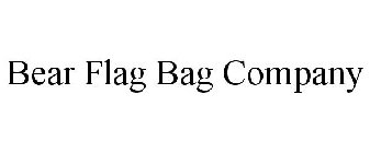 BEAR FLAG BAG COMPANY