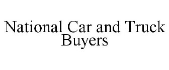 NATIONAL CAR AND TRUCK BUYERS