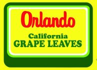 ORLANDO CALIFORNIA GRAPE LEAVES