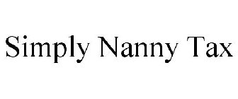 SIMPLY NANNY TAX