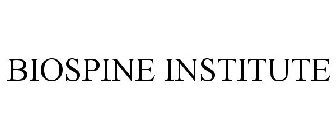 BIOSPINE INSTITUTE