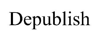 DEPUBLISH