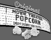 ORIGINAL MOVIE THEATER POPCORN CRISPY CRUNCH REAL BUTTER