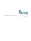 ACFN AMERICAN COLLEGE OF FUNCTIONAL NEUROLOGY, INC.