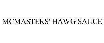 MCMASTERS' HAWG SAUCE