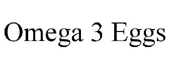 OMEGA 3 EGGS