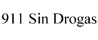 911 SIN DROGAS