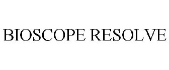 BIOSCOPE RESOLVE