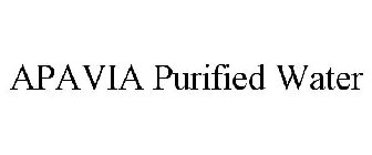 APAVIA PURIFIED WATER