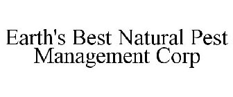 EARTH'S BEST NATURAL PEST MANAGEMENT CORP