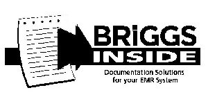 BRIGGS INSIDE DOCUMENTATION SOLUTIONS FOR YOUR EMR SYSTEM