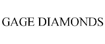 GAGE DIAMONDS