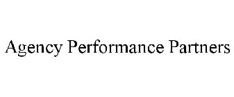 AGENCY PERFORMANCE PARTNERS