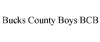 BUCKS COUNTY BOYS BCB