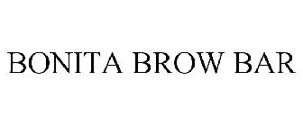 BONITA BROW BAR