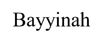 BAYYINAH
