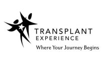 TRANSPLANT EXPERIENCE WHERE YOUR JOURNEY BEGINS