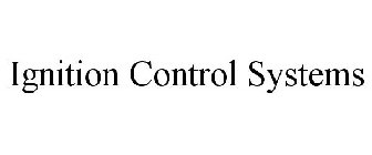 IGNITION CONTROL SYSTEMS