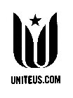 U (IMAGE) WITH TEXT UNITEUS.COM (STYLIZED AND/OR WITH DESIGN, SEE MARK)