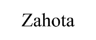 ZAHOTA