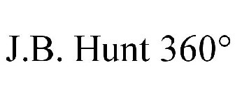 J.B. HUNT 360°