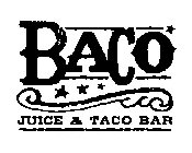 BACO JUICE & TACO BAR