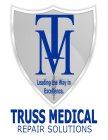 TM LEADING THE WAY IN EXCELLENCE. TRUSS MEDICAL REPAIR SOLUTIONS