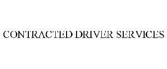 CONTRACTED DRIVER SERVICES