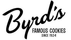 BYRD'S FAMOUS COOKIES SINCE 1924