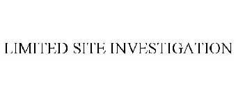 LIMITED SITE INVESTIGATION