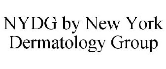 NYDG BY NEW YORK DERMATOLOGY GROUP