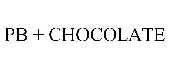 PB + CHOCOLATE