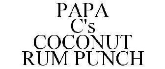 PAPA C'S COCONUT RUM PUNCH