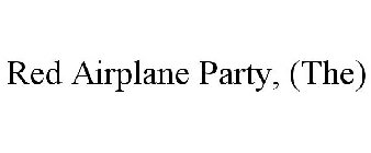 RED AIRPLANE PARTY, (THE)