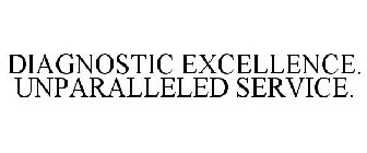 DIAGNOSTIC EXCELLENCE. UNPARALLELED SERVICE.