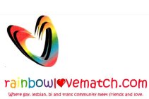 RAINBOWLOVEMATCH.COM WHERE GAY, LESBIAN, BI AND TRANS COMMUNITY MEET FRIENDS AND LOVE.