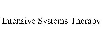 INTENSIVE SYSTEMS THERAPY
