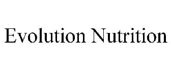 EVOLUTION NUTRITION