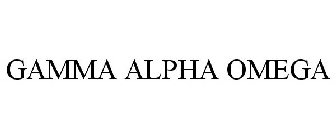 GAMMA ALPHA OMEGA