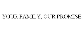 YOUR FAMILY, OUR PROMISE